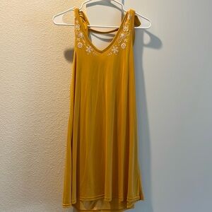 Mustard yellow sundress